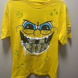 Kayo Corp Gold Wheels Spongebob Shirt